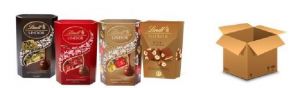 LINDT CAJA MIXTA CORNET NUXOR 16U.