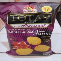 TOTAS ONDULADAS JAMON 100Gr. 10Ud. EURO.
