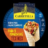 SUPERBOL RELLENO FAJITAS POLLO Y PIMIENTOS 300Gr.